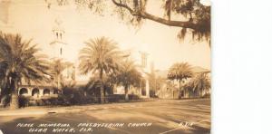 Clearwater FL Peace Memorial Presbyterian Church RPPC Postcard