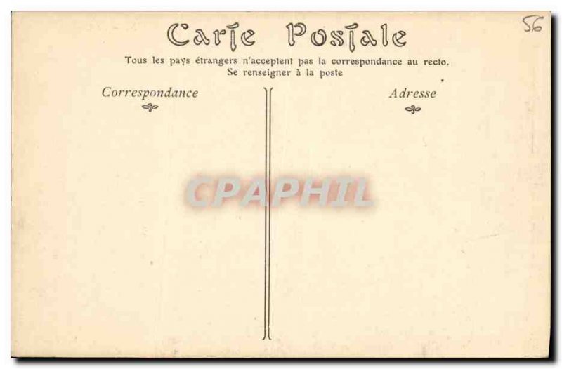 Old Postcard Josselin Le Chateau