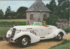 Motor Museum Postcard - Beaulieu, 1935 Type 851 Auburn Speedster SW12172