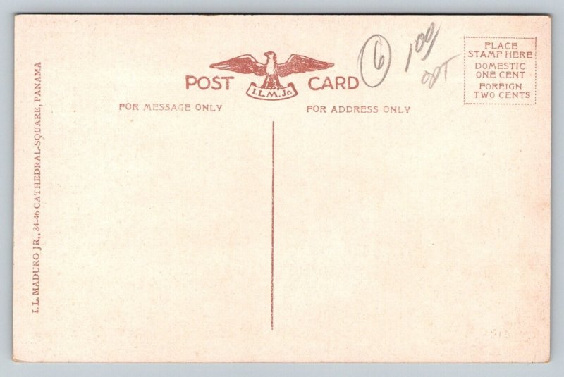 Tower of Old Panama  Postcard