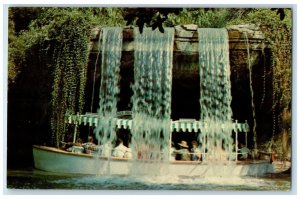 Anaheim California CA Postcard Schweitzer Falls Disneyland Magic Kingdom c1960