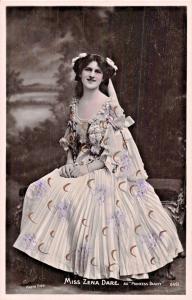 ZENA DARE~BRITISH SINGER & ACTRESS~BEAUTIFUL DRESS~ROTOPHOT PHOTO POSTCARD