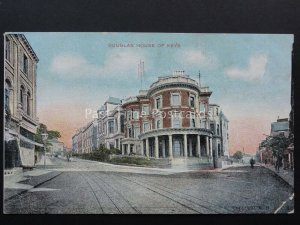 Isle of Man DOUGLAS House of Keys - Old Postcard by G.D. & D.L.