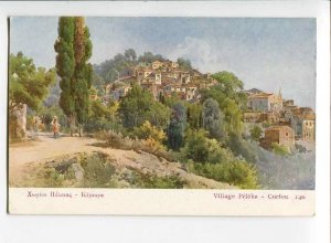 3071065 GREECE Village Peleka Corfou Vintage PC