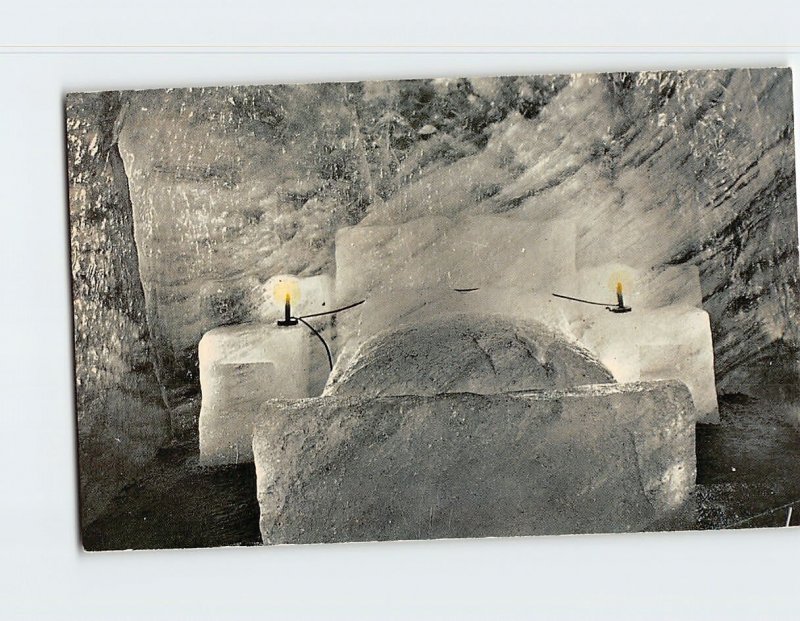 Postcard Grotte de glace Chamonix France