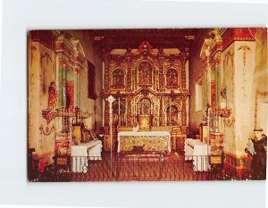 Postcard Altar in Mission San Juan Capistrano San Juan Capistrano California USA