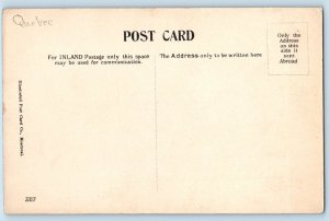 c1910 Quebec QC Canada Postcard Cape Trinity Saguenay River Exterior View Rock