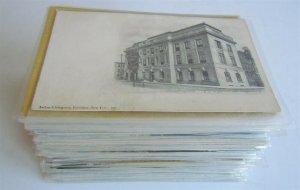 NEW JERSEY LOT of 138 ANTIQUE & VINTAGE POSTCARDS town views