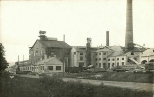 estonia, JÄRVAKANDI JERWAKANT, Tehased, Glass Factory (1910s) RPPC Postcard