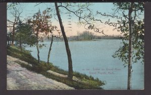 Michigan - Grand Rapids, Scene on Grand River pm1909 ~ DB