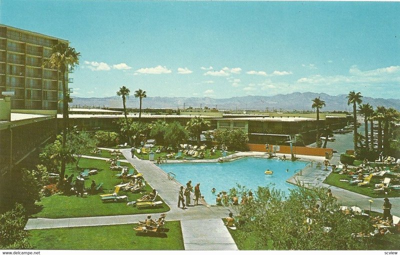 LAS VEGAS, Nevada, 1950-60s; Stardust Hotel, Swimming Pool