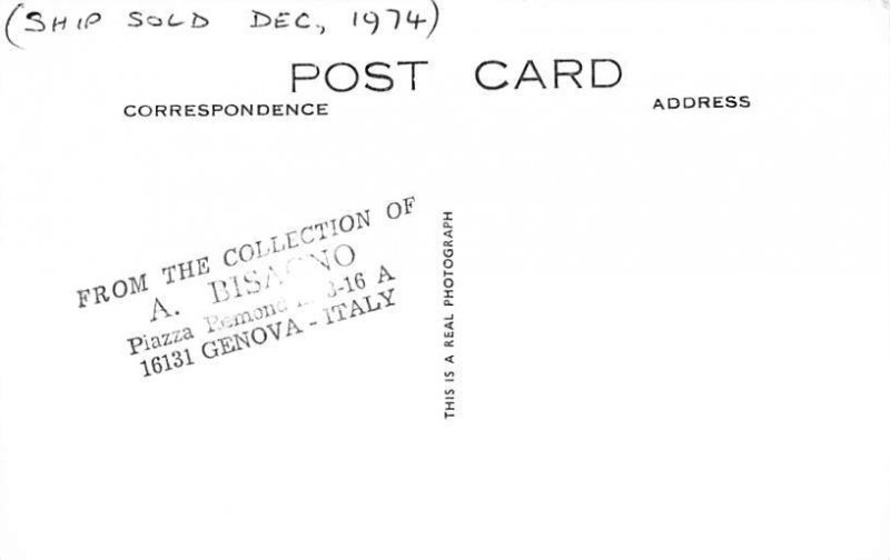 MS Wanliu China Navigation Co Ship Unused 