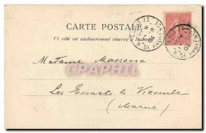 Old Postcard Grid Paris Parc Monceau