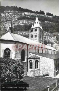 Modern Postcard Saint Maurice Basilica of Martyrs