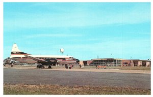 Meridian Mississippi the hub of Eastern Mississippi Airport Postcard