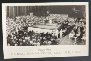 Mint USA Real Picture Postcard US Naval Training Center Great Lakes IL