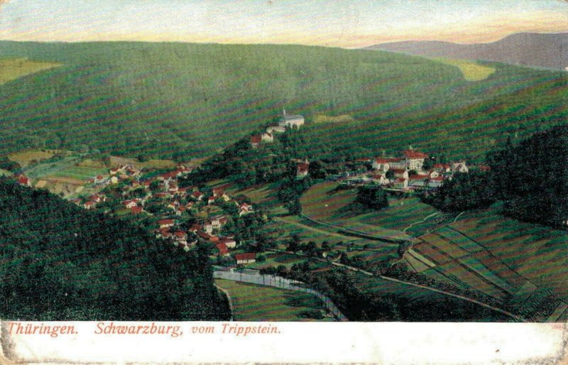 Germany Thüringen Schwarzburg vom Trippstein 03.04