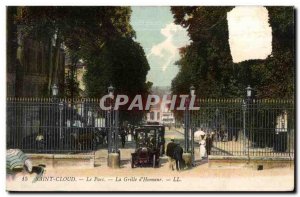 Postcard Old Saint Cloud Park Honor of The Grid