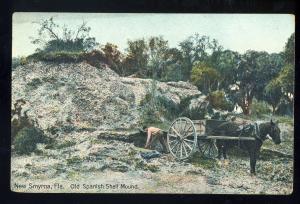 New Smyrna, Florida/FL Postcard, Old Spanish Shell Mound