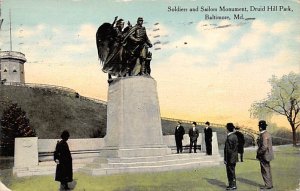 Soldiers and Sailors Monument Druid Hill Park - Baltimore, Maryland MD