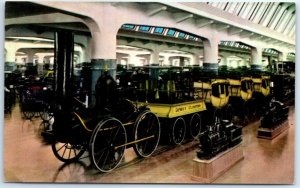 Postcard - DeWitt Clinton Train, Henry Ford Museum - Dearborn, Michigan