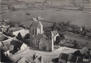 France Postcard - Saint-Thibault Eglise Et Le Prieure. Aerial View RR19703