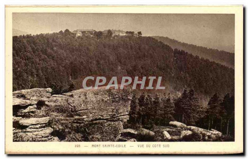 Old Postcard Mont Sainte Odile View of Cote Sud