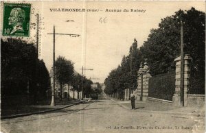 CPA VILLEMOMBLE Avenue du Raincy (569351)