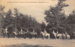 Horsemanship at YMCA Camp Ockanickon in Medford, New Jersey