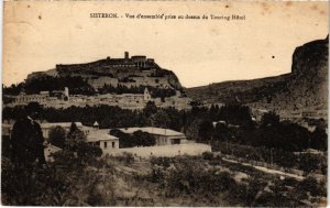 CPA Sisteron Vue d'ensemble prise au dessus du Touring Hotel (922161)