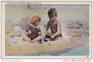 New Jersey Atlantic City Playtime On The Beach