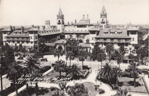 Postcard RPPC Hotel Ponce de Leon St Augustine FL