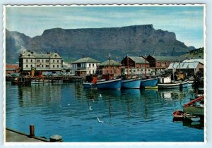 CAPE TOWN, South Africa ~ Fishing Harbour SAFE HAVEN Veilige Hawe 4x6 Postcard