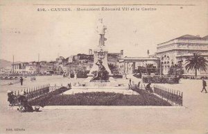 France Cannes Monument Edouard VII et le Casino 1933