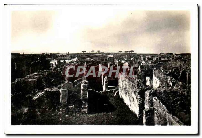 Postcard Modern Pompei Panorama