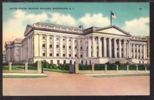 US Treasury Building Washington DC Postcard 5993
