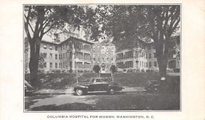 Washington D.C. Columbia Hospital For Women, B/W Photo Print Vintage PC U5410