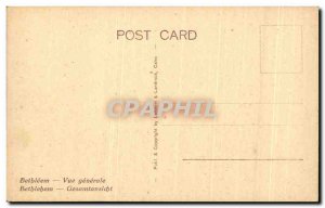 Postcard Old Bethlehem Vue Generale