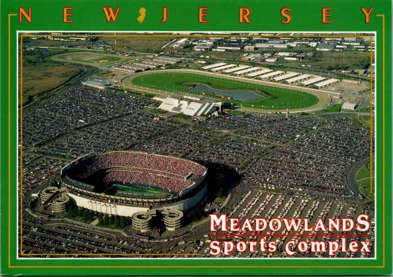 Giants Stadium Football Meadowlands Sports Complex New Jersey Postcard