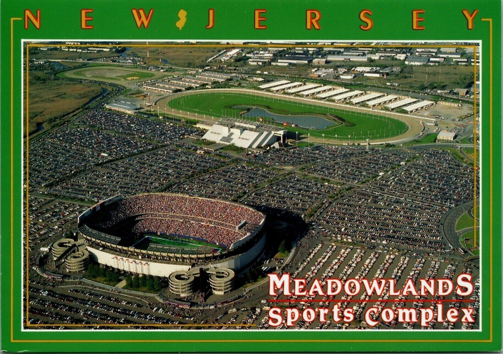 Giants Stadium Football Meadowlands Sports Complex New Jersey Postcard UNP Europe United