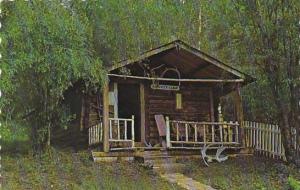 Canada Yukon Dawson City Robert W Service's Cabin