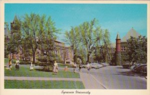 New York Syracuse Campus Scene Syracuse University