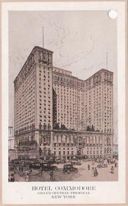 New York City Hotel Commodore At Grand Central Terminal