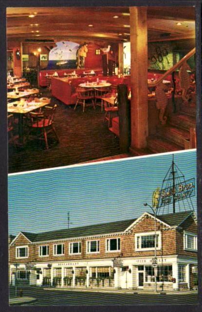 Fish Shanty Restaurant Port Washington WI Postcard 4218