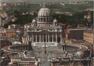 Italy Postcard - Roma / Rome - Piazza S.Pietro Dall'Aereo  RRR1417