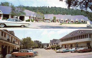 Romer Hotel Court Motel Hot Springs Arkansas 1960s postcard