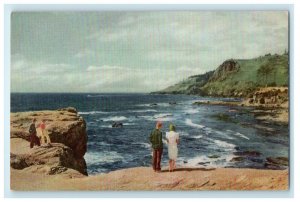 c1950s Scene of the West Cape Foulweather Union's Oil Company Oregon OR Postcard