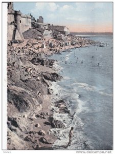 RP: ST-MALO - La Plage de Bonsecours , France , 30-50s