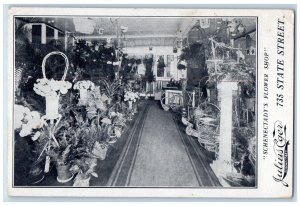 c1910's Julius Eger Schenectady's Flower Shop Schenectady New York NY Postcard
