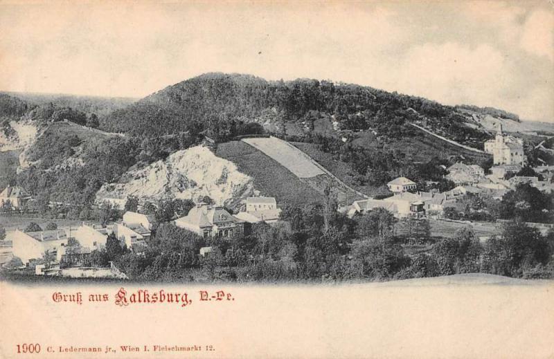 Kalksburg Vienna Austria Gruss aus scenic view antique pc Y12318